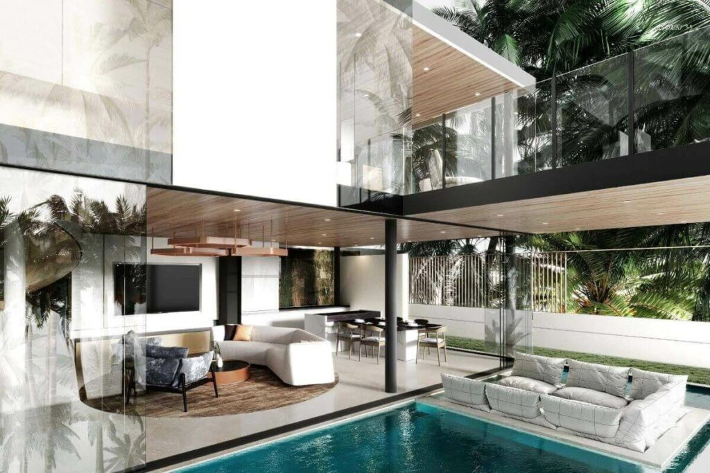 3 Bedroom Sea View Ultra-Modern Pool Villa