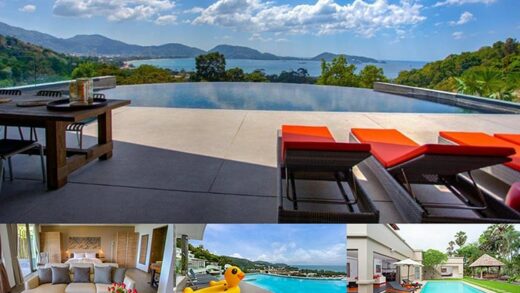 Offers family accommodation in Phuket