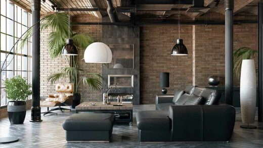 Introducing industrial style home decoration.